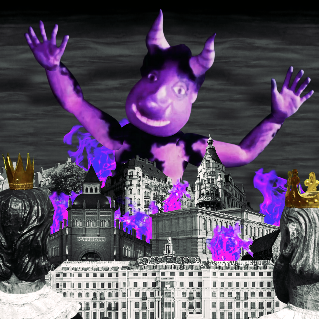 Satan Above the City